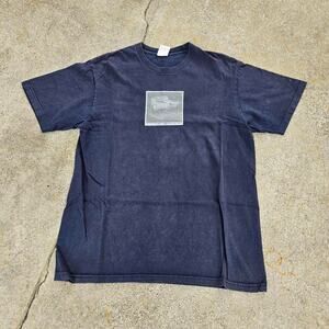 Vtg Y2k SUPREME Chair Tee In Navy Colorway Med Made In USA